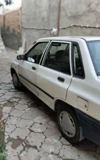 پراید سفید سالم