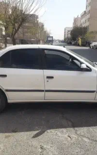 سمند  ای اف سون  بی رنگ