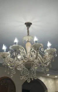 لوستر با دیوار کوب