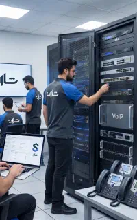 راه اندازی پشتیبانیitویپVOIP،شبکه،سرور،دواپسDevOps