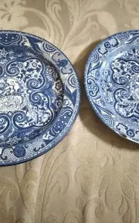 ۲عدد بشقاب عتیقه