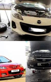 تعمیرجلوبندی وکمک انواع خودرو و تخصصی مزدا۳۲۳و۲و۳