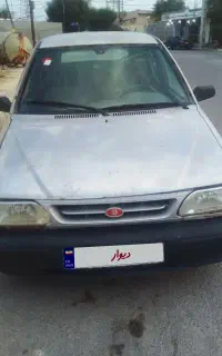 پراید مدل۸۴ بیمه ۸ماه معاینه فنی۸ کارت سوخته داره