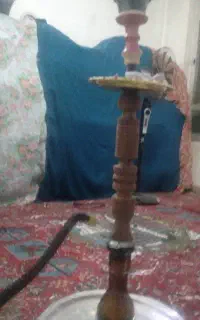قلیان چوبی