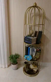 استند دکوارتیو طلایی مات