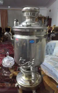 سماورقدیمی نفتی جنس برنجی