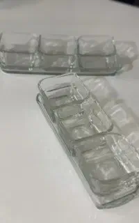 ظروف پذیرایی همه سالم و بدون لب پریدگی