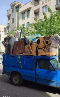 باربری حمل بار و اثاثیه با نیسان کارگر خالی