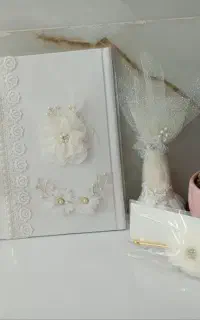 دفتر بله برون و استند حلقه عروس