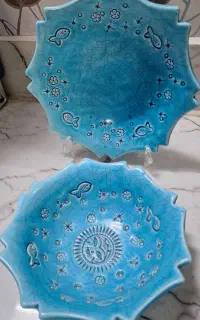 ظروف سنتی کاسه و بشقاب