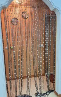 پرده ریسه ای مدل سکه ای