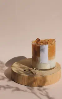 شمع آیس لاته با اسانس و بدون اسانس .کودک  بزرگسال