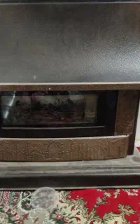 بخاری و تلویزیون  صفحه ضربه خورده