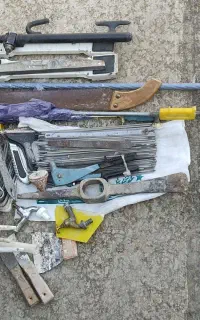 کلیه لوازم به همراه20متر طناب وقرقر درحدنو