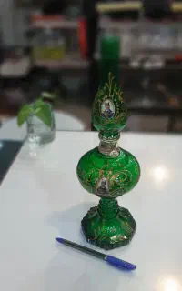گردسوز طرح ایتالیایی پایه دار هخامنشی سبز