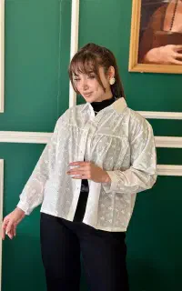 شومیز خامه دوزی درجه یک