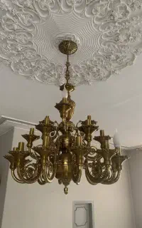 لوستر برنجی