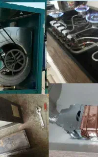 تعمیرات.کولر آبی آبگرمکن گازهای آشپزخانه