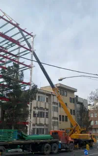 اجاره جرثقیل سبک‌و‌سنگین (شبانه روزی)حتی تعطیلات