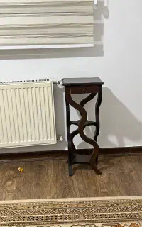 میز تلفن چوبی