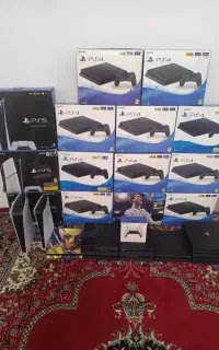 عرضه کننده انواع پلی استیشن 4و 5 فروش ویژه