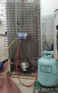 تعمیرات یخچال فریزر شارژ گاز خانگی مغازه