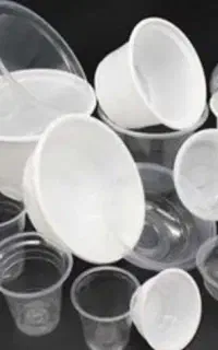 ظروف یکبارمصرف کاسه ماستی درب‌دار شفاف ساده