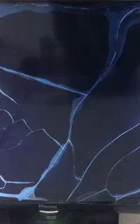 تلوزیون شکسته