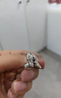 انگشتر طرح اسب