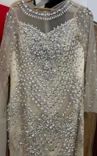 پیراهن پنل مجلسی با سنگ اصل