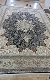 فرش ماشینی ۱۲۰۰ شانه اکبند ۱۲متری