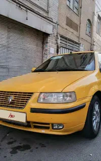 تاکسی سمند برون شهری بیابانی پلاک ع