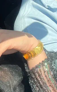 دستبند سکه ای سبک