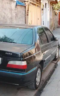پژو پارس مشکی