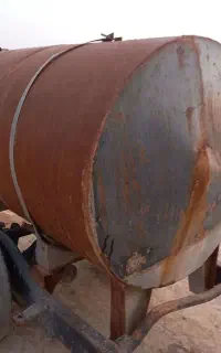 تانک آب سیار2000تایی روی شاسی