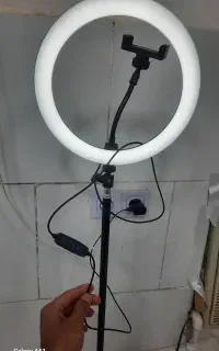 رینگ لایت پایه‌دار مدل ZMX-260 ۱۰ اینچ