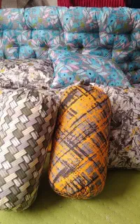 پتو مسافرتی وبالش الیافی