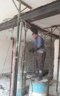 خدمات جوشکار سیار تیراهن تخریب و غیره..