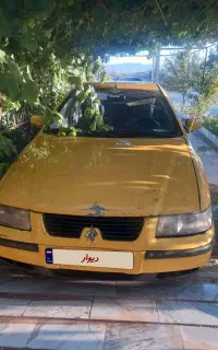 سمند تاکسی دوگانه مدل ۸۵ برون شهری