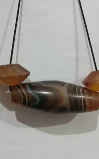 مهره عقیق شش پر
