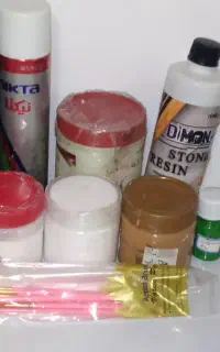 لوازم ساخت دکوریجات سنگ مصنوعی