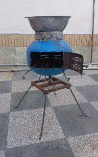 غذا پز هیزمی جمع شو