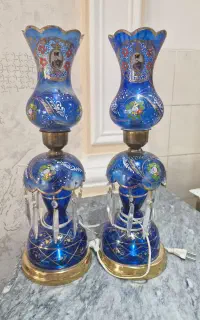 دو عدد شمعدان شاه عباسی