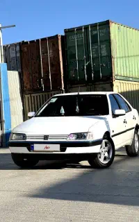 پژو 405 سفید