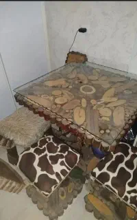 میز نهارخوری خوبی چوبی سنتی