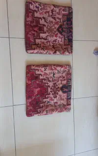 پشتی کوچک گلیم دستبافت یک جفت