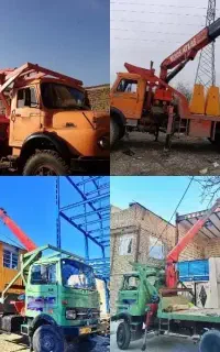 جرثقیل دهتن و۱۵تن و جرثقیل خاور،