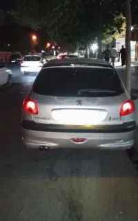 206 مدل 82 تیپ3 فرانسه شاسی جلو عقب بشرط کارشناسی