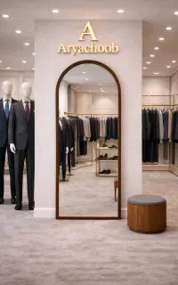 آینه قدی گردویی