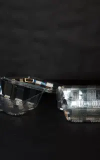 ظرف یکبار مصرف درب دار دکمه ای (عمده)